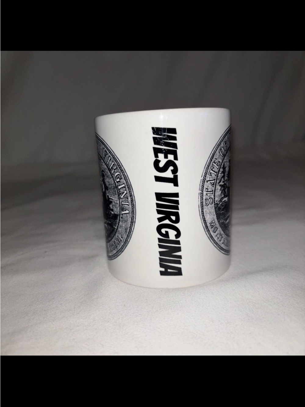 White State Seal Ceramic Coffee Mug - West Virginia Design - Picture 4 of 6